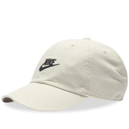 Nike Heritage 86 Futura Washed Cap (Light Bone/Black)(913011-072)
